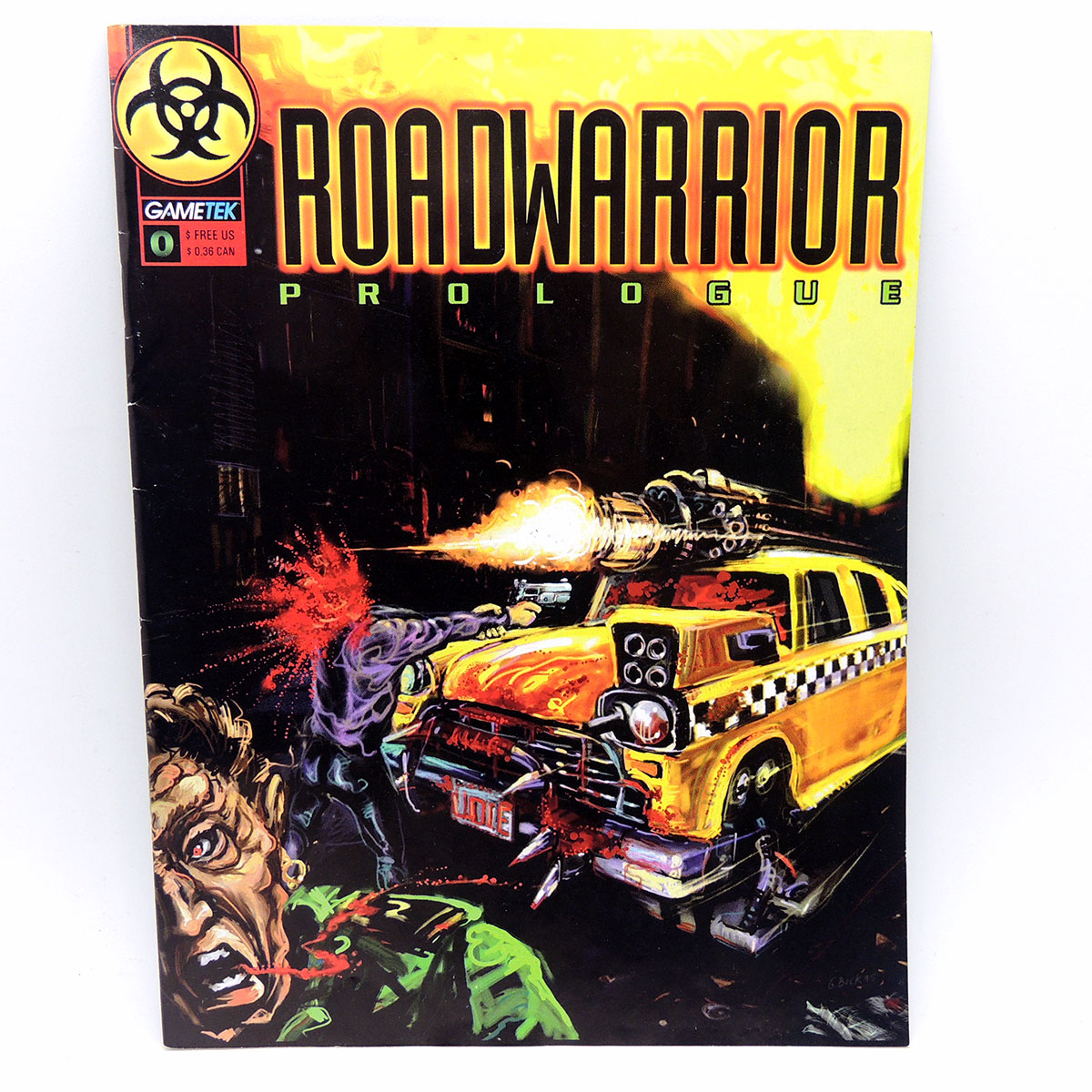 Road Warrior Prologue Comic Video Game Tek - Madtoyz