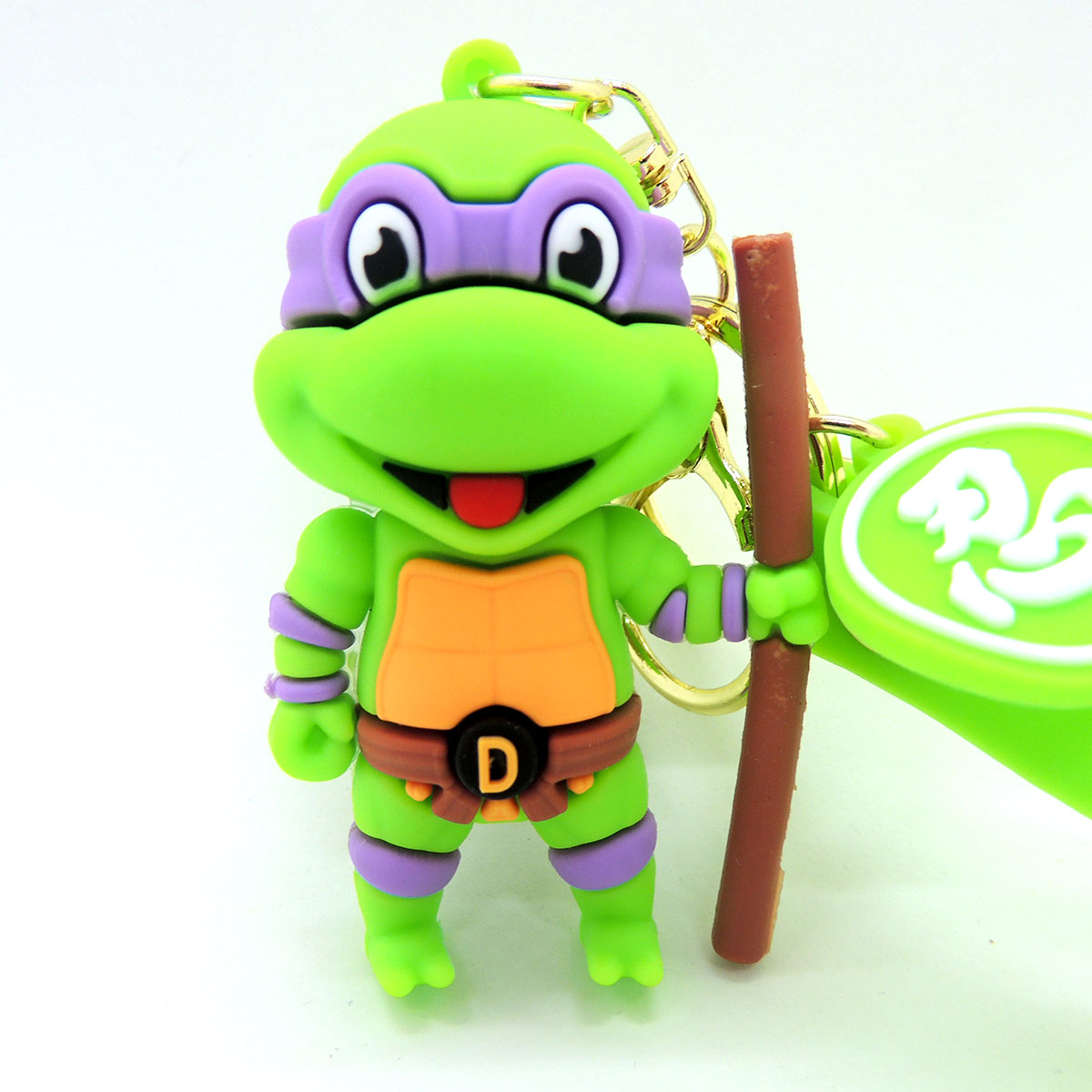 Tortugas Ninja Tmnt Donatello Keyring Llavero 6cm Bootleg - Madtoyz