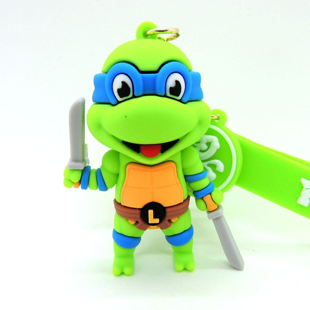 Tortugas Ninja TMNT Leonardo Leo Llavero 6cm Bootleg - Madtoyz