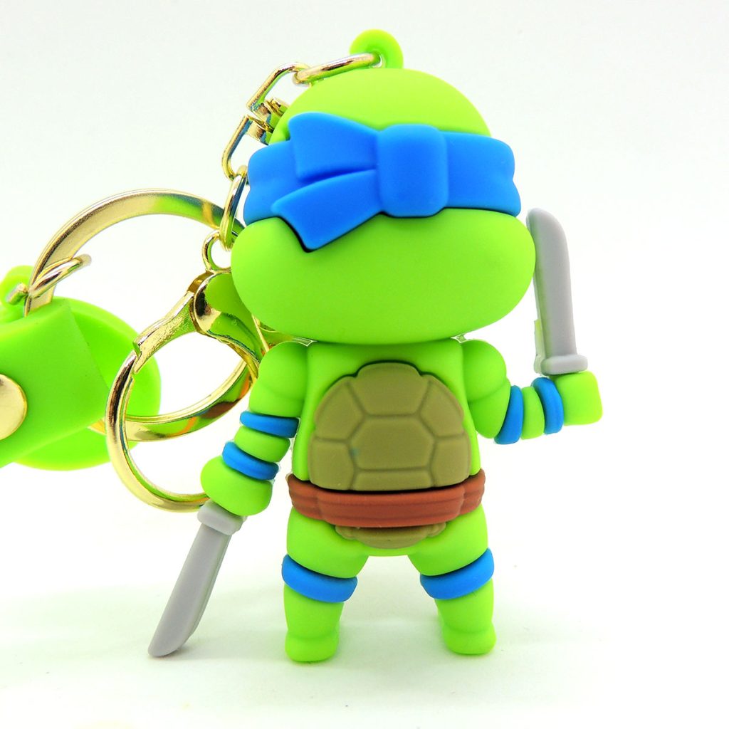 Tortugas Ninja TMNT Leonardo Leo Llavero 6cm Bootleg - Madtoyz