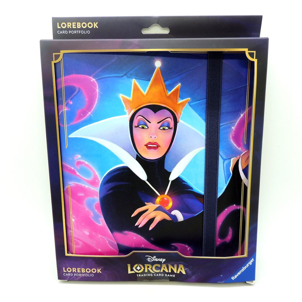 Disney Lorcana Binder 4 Pocket LoreBook Maleficent - Madtoyz