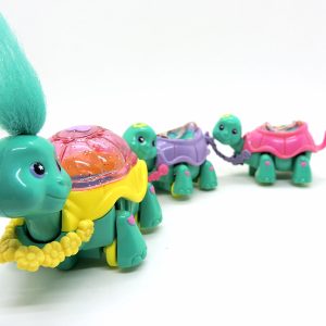 Magic Trolls Babies Turtle Trolley 1991 Applause