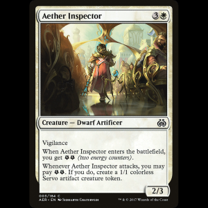 MTG Aether Inspector Aether Revolt