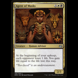 MTG Agent of Masks Modern Masters 2017