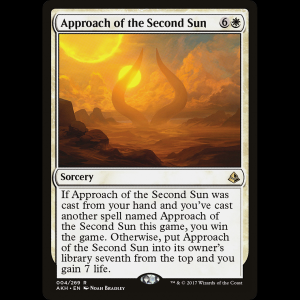 MTG Approach of the Second Sun Amonkhet