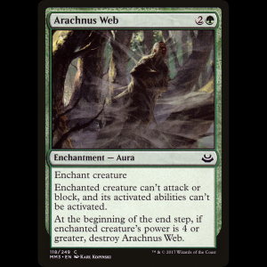 MTG Arachnus Web Modern Masters 2017 mm3#118