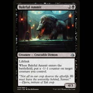 MTG Baleful Ammit Amonkhet