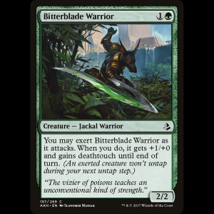 MTG Bitterblade Warrior Amonkhet
