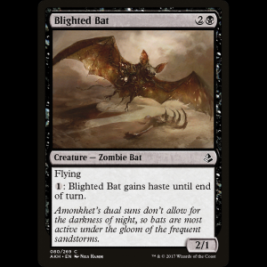 MTG Blighted Bat Amonkhet akh#80