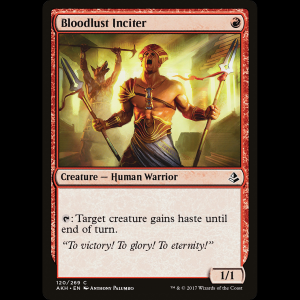 MTG Bloodlust Inciter Amonkhet