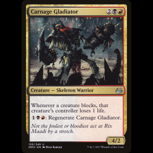 MTG Carnage Gladiator Modern Masters 2017 mm3#155