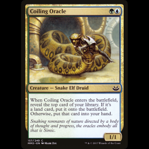 MTG Coiling Oracle Modern Masters 2017