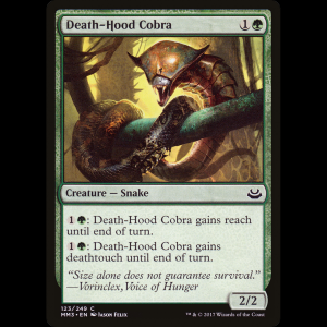 MTG Death-Hood Cobra Modern Masters 2017