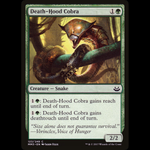 MTG Death-Hood Cobra Modern Masters 2017 mm3#123