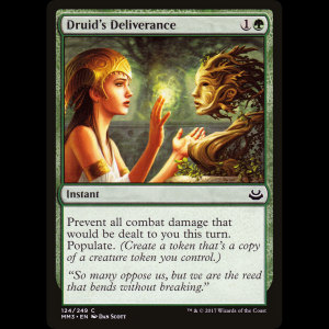 MTG Druid's Deliverance Modern Masters 2017 mm3#124