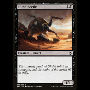 MTG Dune Beetle Amonkhet akh#89