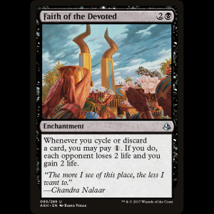 MTG Fe de los devotos (Faith of the Devoted) Amonkhet