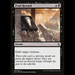 MTG Final Reward Amonkhet