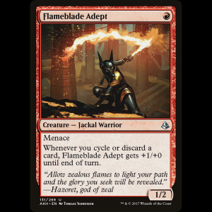 MTG Flameblade Adept Amonkhet