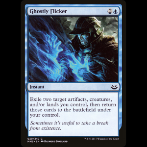 MTG Ghostly Flicker Modern Masters 2017 mm3#39