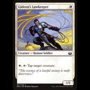 MTG Gideon's Lawkeeper Modern Masters 2017