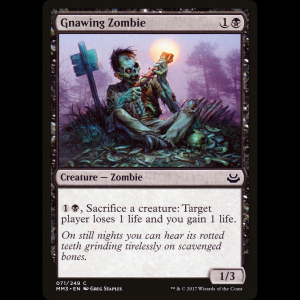 MTG Gnawing Zombie Modern Masters 2017