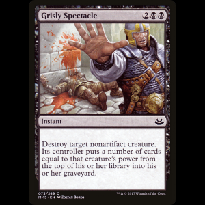 MTG Grisly Spectacle Modern Masters 2017 mm3#73