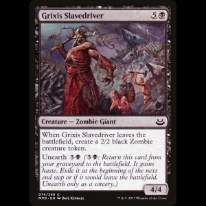 MTG Grixis Slavedriver Modern Masters 2017 mm3#74