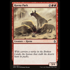MTG Hyena Pack Amonkhet