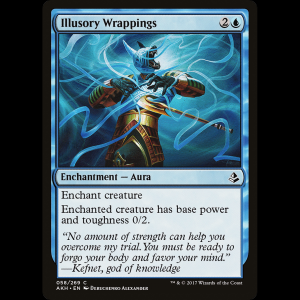 MTG Illusory Wrappings Amonkhet akh#58