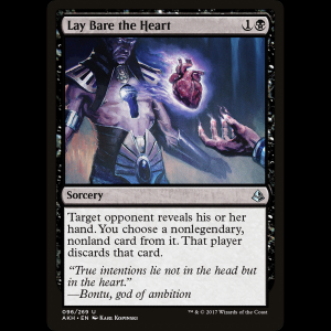 MTG Lay Bare the Heart Amonkhet akh#96