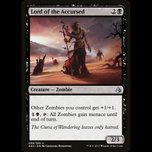 MTG Señora de los malditos (Lord of the Accursed) Amonkhet akh#99