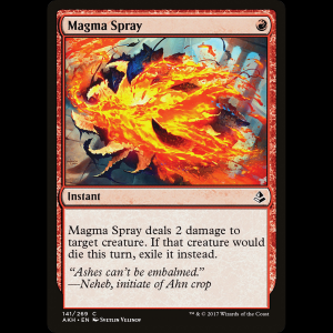 MTG Magma Spray Amonkhet akh#141