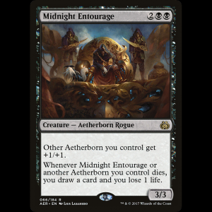 MTG Midnight Entourage Aether Revolt