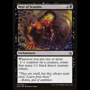 MTG Nest of Scarabs Amonkhet akh#101