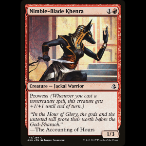 MTG Nimble-Blade Khenra Amonkhet