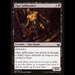 MTG Ogre Jailbreaker Modern Masters 2017 mm3#80