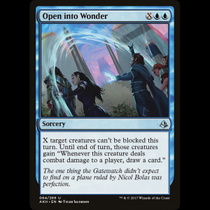 MTG Open into Wonder Amonkhet