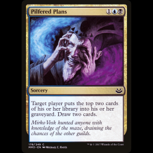 MTG Pilfered Plans Modern Masters 2017