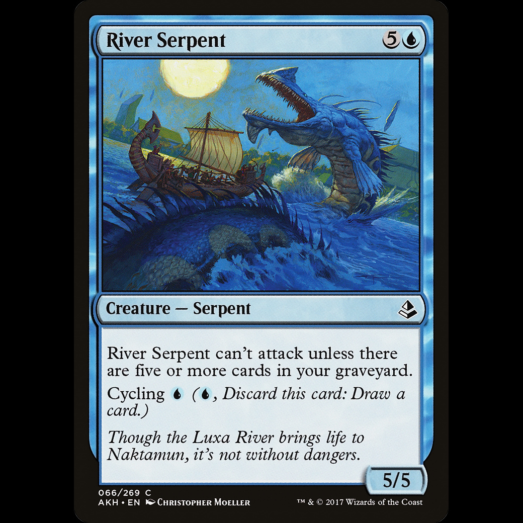 MTG River Serpent Amonkhet - Madtoyz