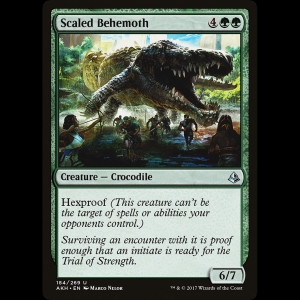 MTG Scaled Behemoth Amonkhet