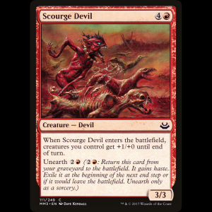 MTG Scourge Devil Modern Masters 2017