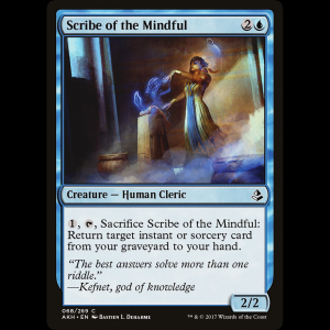 MTG Scribe of the Mindful Amonkhet