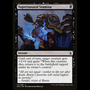 MTG Supernatural Stamina Amonkhet