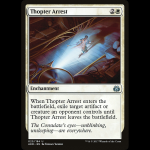 MTG Thopter Arrest Aether Revolt aer#25