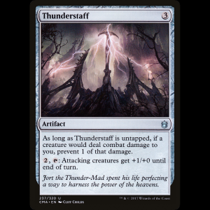 MTG Thunderstaff Commander Anthology