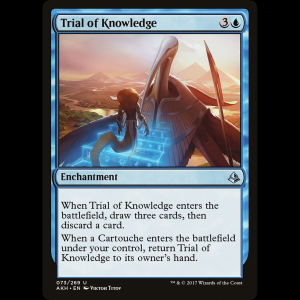 MTG Trial of Knowledge Amonkhet