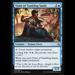 MTG Visir de las arenas tornadizas (Vizier of Tumbling Sands) Amonkhet