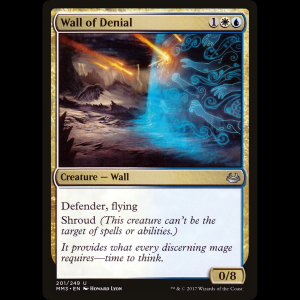 MTG Wall of Denial Modern Masters 2017 mm3#201