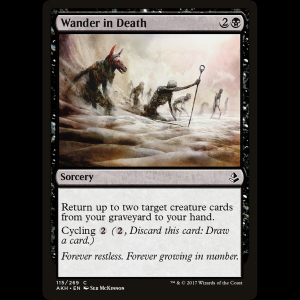 MTG Wander in Death Amonkhet akh#115